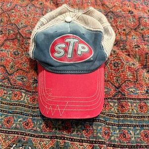 STP hat H3 Headwear Blue, Red & White Adjustable